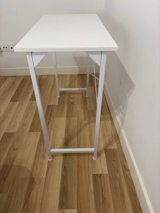 Mesa estudio blanca 80x40cm