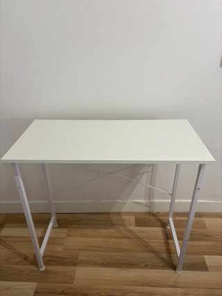Mesa estudio blanca 80x40cm