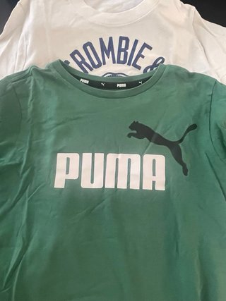 Set 2 T-shirt ragazzo Abercrombie & Fitch Puma