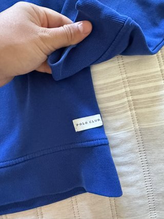 Sudadera Polo Club Azul