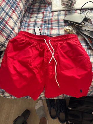 Bañador Polo Ralph Lauren Rojo Talla M
