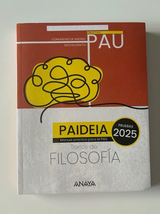Paideia. Textos de Filosofía para la PAU. Madrid