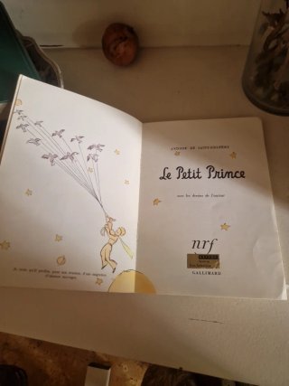 Libro en francés. Le Petit Prince. Editado en 1946