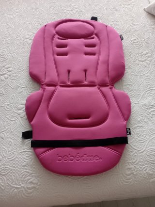 Funda interior silla paseo bebé acolchada rosa