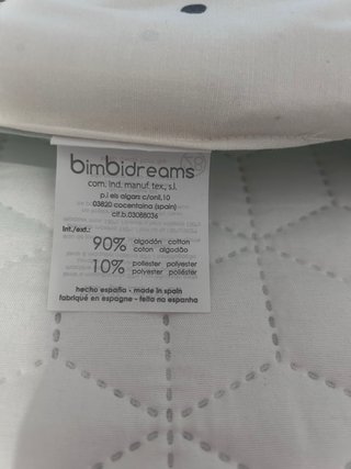 Colcha y protector cuna Bimbidreams