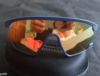 Gafas de Sol Oakley Azules y Doradas