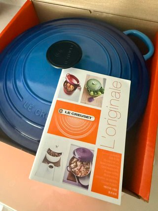 Olla Hierro Fundido Le Creuset Azul