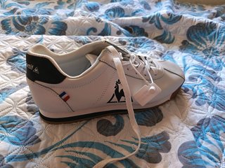 Zapatillas Le Coq Sportif Blancas y Negras