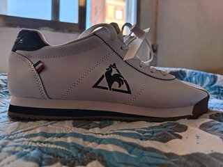 Zapatillas Le Coq Sportif Blancas y Negras