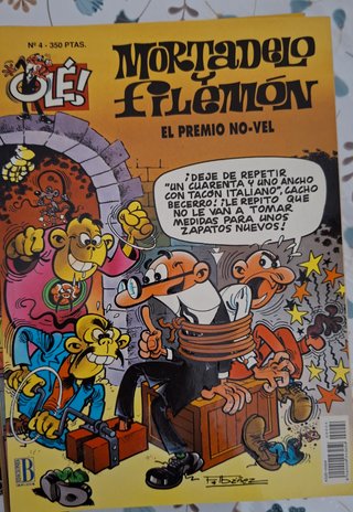 Mortadelo primera edición 4 el premio no vel