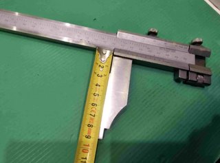 etalon pie de rey de tornero calibre 420 mm utiles