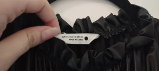 Vestido Negro Zara