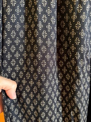 Vestido largo premamá tirantes estampado