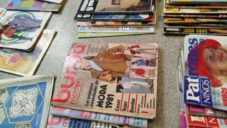 Lote de revistas vintage costura .. se escuchas .