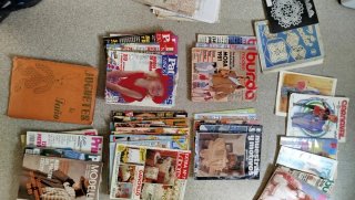 Lote de revistas vintage costura .. se escuchas .