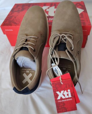 Zapatos casuales hombre Xti estilo blucher deporti