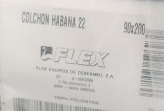 Colchón 150x190 Habana Flex 29cm Nuevo