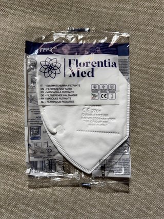 Mascherine FFP2 Florentia Med Bianche 50 pezzi.