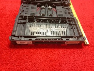 Caja plegable de plástico gris