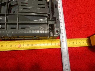 Caja plegable de plástico gris