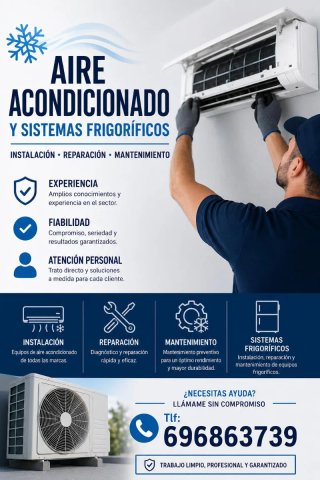 Técnico de climatización.
