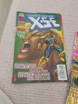 Comic colección 4 n*  X-SE FUERZAS DE SEGURIDAD