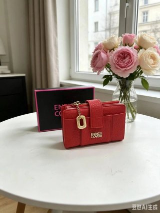 Portafoglio donna Enrico Coveri rosso