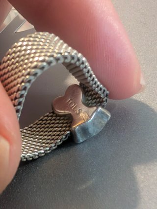 Anillo Tous Plata Oso