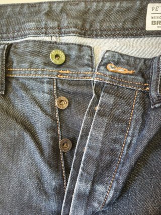 Diesel Braddom W31 L34 Regular Slim-Carrot Jeans