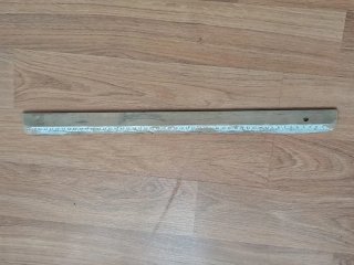 Termómetro Vintage Madera C/F y regla escolar
