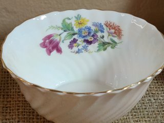 Aynsley 6 Trios Porcelana Inglesa Vintage