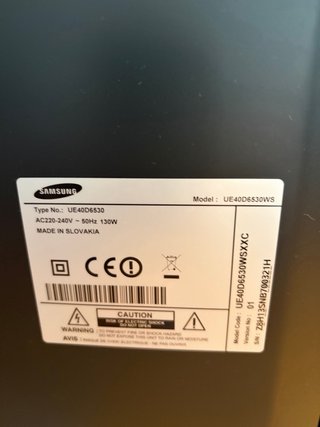 Samsung TV 40 pulgadas