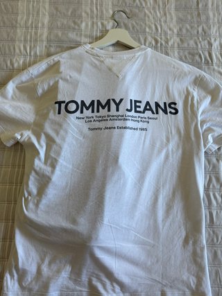 Camiseta Tommy Jeans Blanca