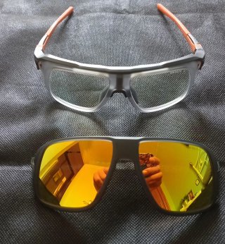 Gafas de Sol Nike Negras y Naranjas