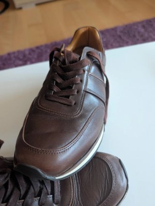 Zapatos Massimo Dutti Marrones