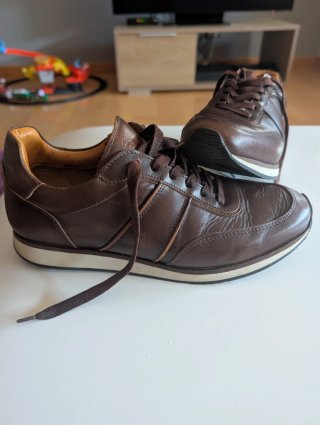 Zapatos Massimo Dutti Marrones
