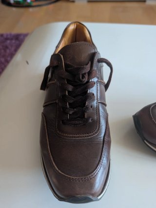 Zapatos Massimo Dutti Marrones