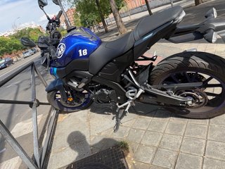 Yamaha MT 125 2025 Azul/Gris