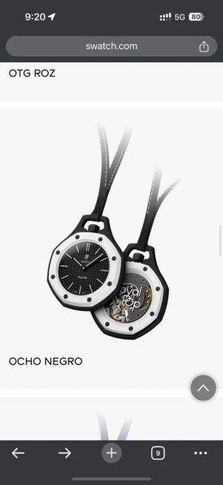 Swatch x AP Royal Oak