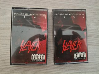 Slayer Decade of Aggression Live 2 Cassette