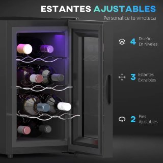 Vinoteca 8 Botellas Doble Refrigeración