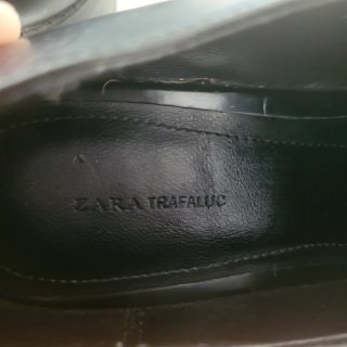 Mocasines Zara Mujer Leopardo Negro