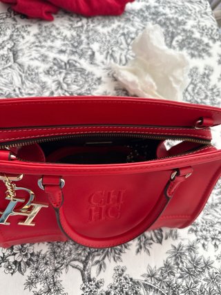 Bolso CH Rita Piel Rojo