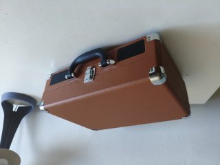 Tocadiscos Fenton Maletín Marrón/Negro Nuevo