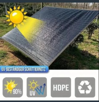 Toldo Malla Sombra Rectangular 2X8