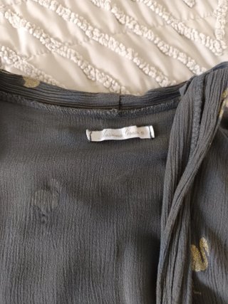 Conjunto verano mujer gris con flamencos
