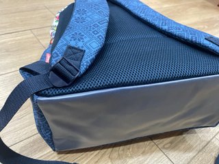 Mochila Boho Chic Azul Multicolor