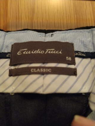 Pantalón de vestir Emidio Tucci gris