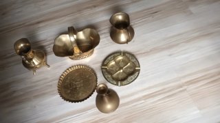 Lote de antigüedades de latón  lotes por 33€