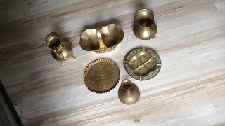 Lote de antigüedades de latón  lotes por 33€